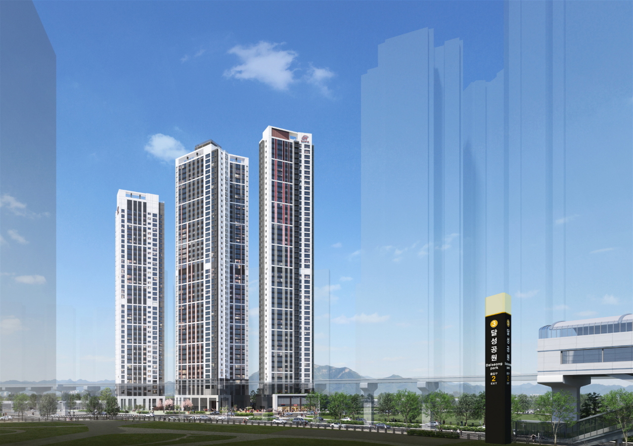 현대건설, '힐스테이트 달성공원역' 주거형 오피스텔 조기 완판