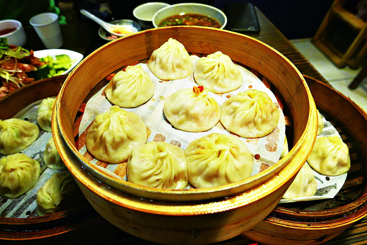 대만식 만두 요리 샤오롱바오(小笼包)