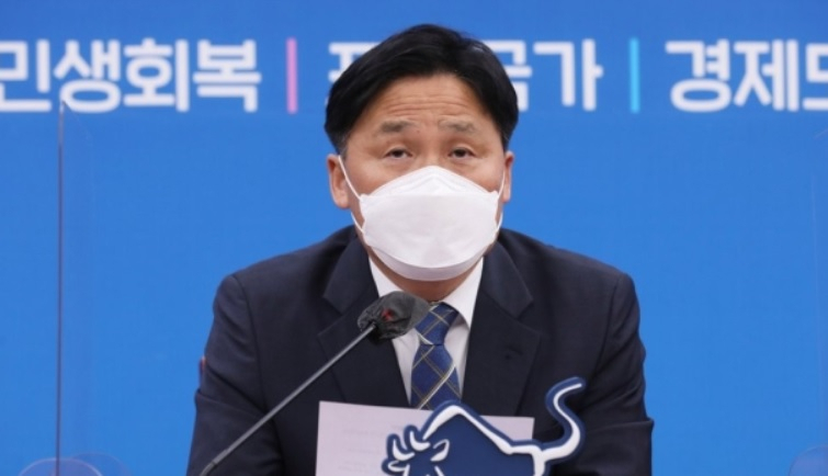 김영진 더불어민주당 원내대표 직무대행[연합]