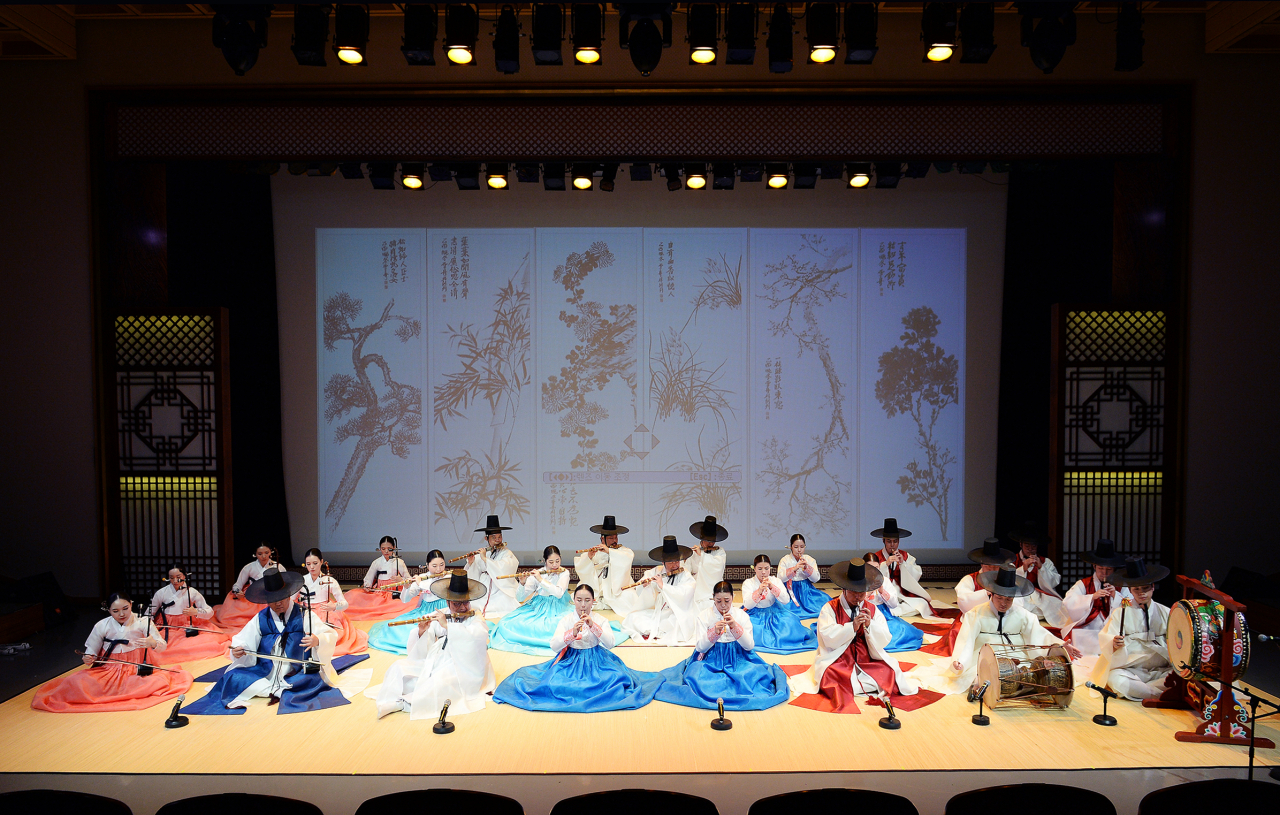 삼현육각보존회 [국립국악원 제공]