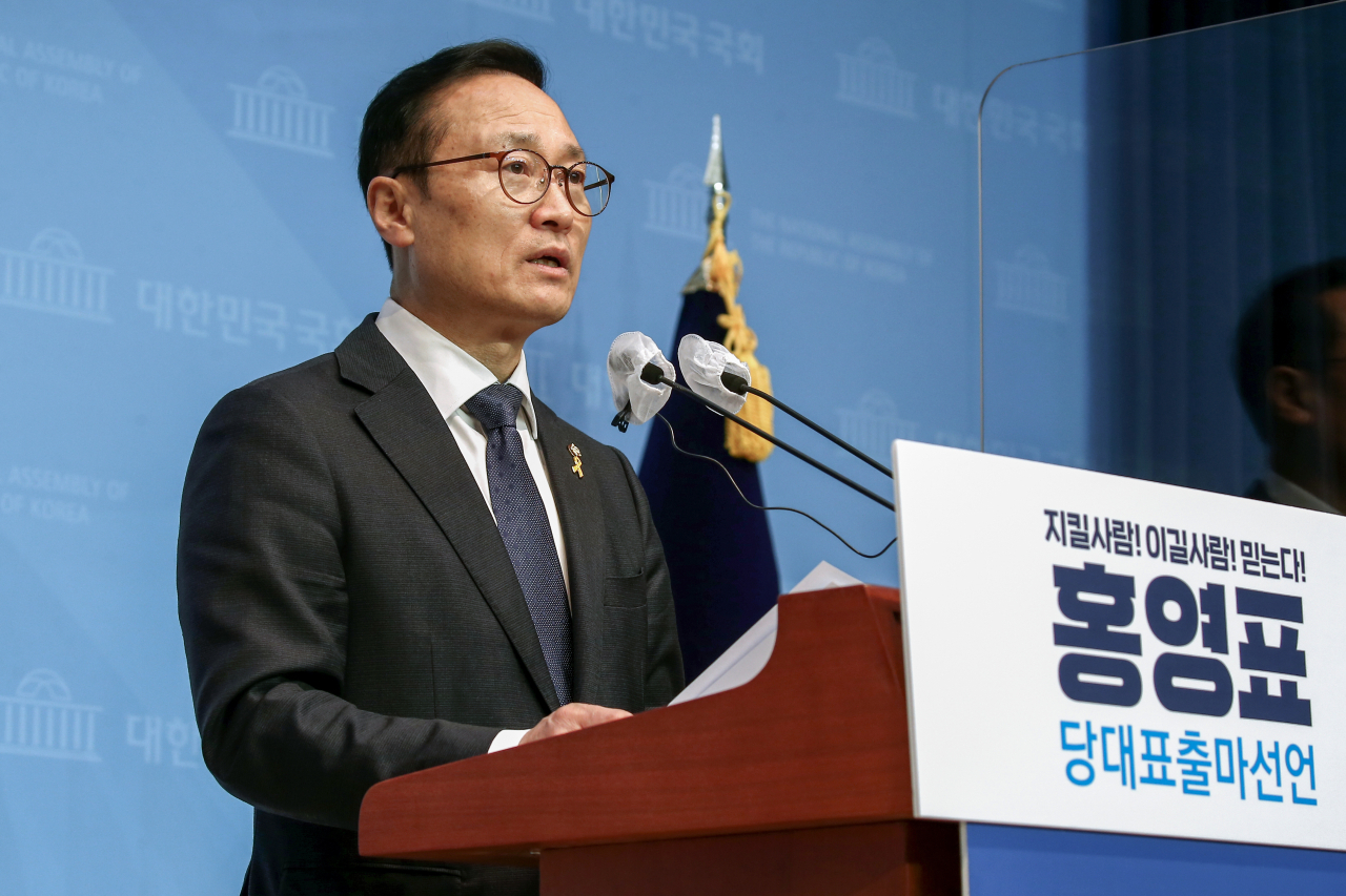 홍영표 더불어민주당 의원. 이상섭 기자