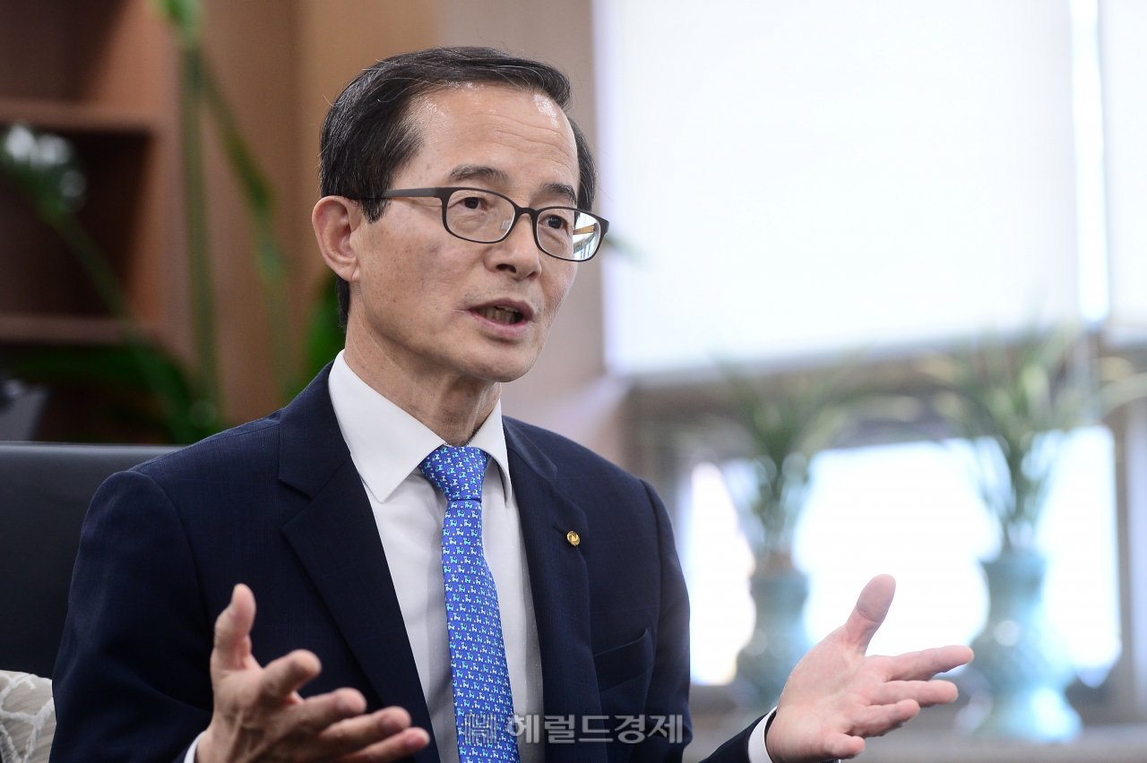 손태락 한국부동산원장. [이상섭 기자]