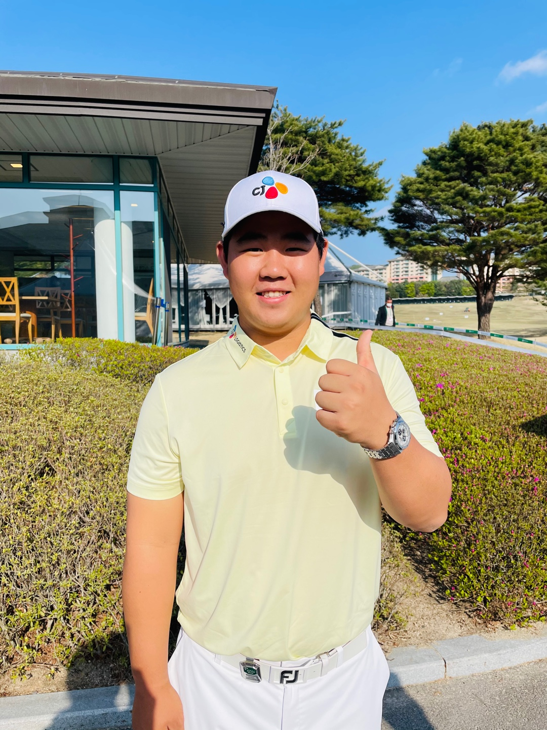 한국 남자골프 기대주 김주형. 원주=조범자 기자