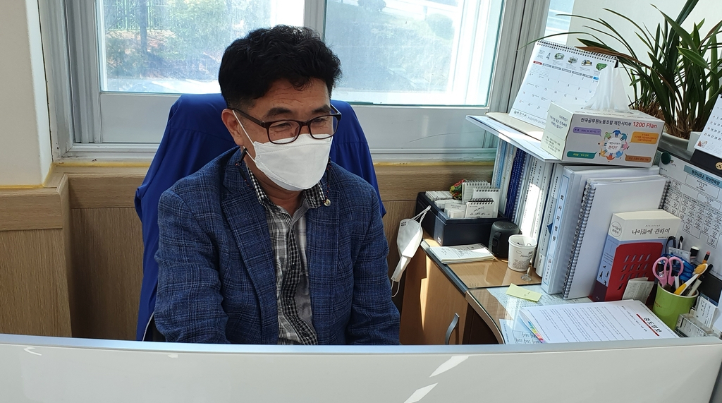 통합 감리로 9억4000만원의 예산을 절감한 정용화 팀장[제천시 제공]