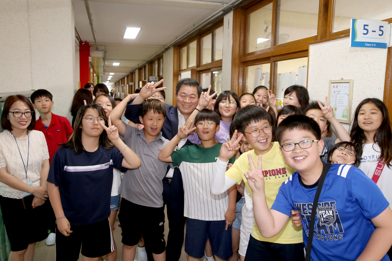 광명 학교환경개선사업[광명시 제공]