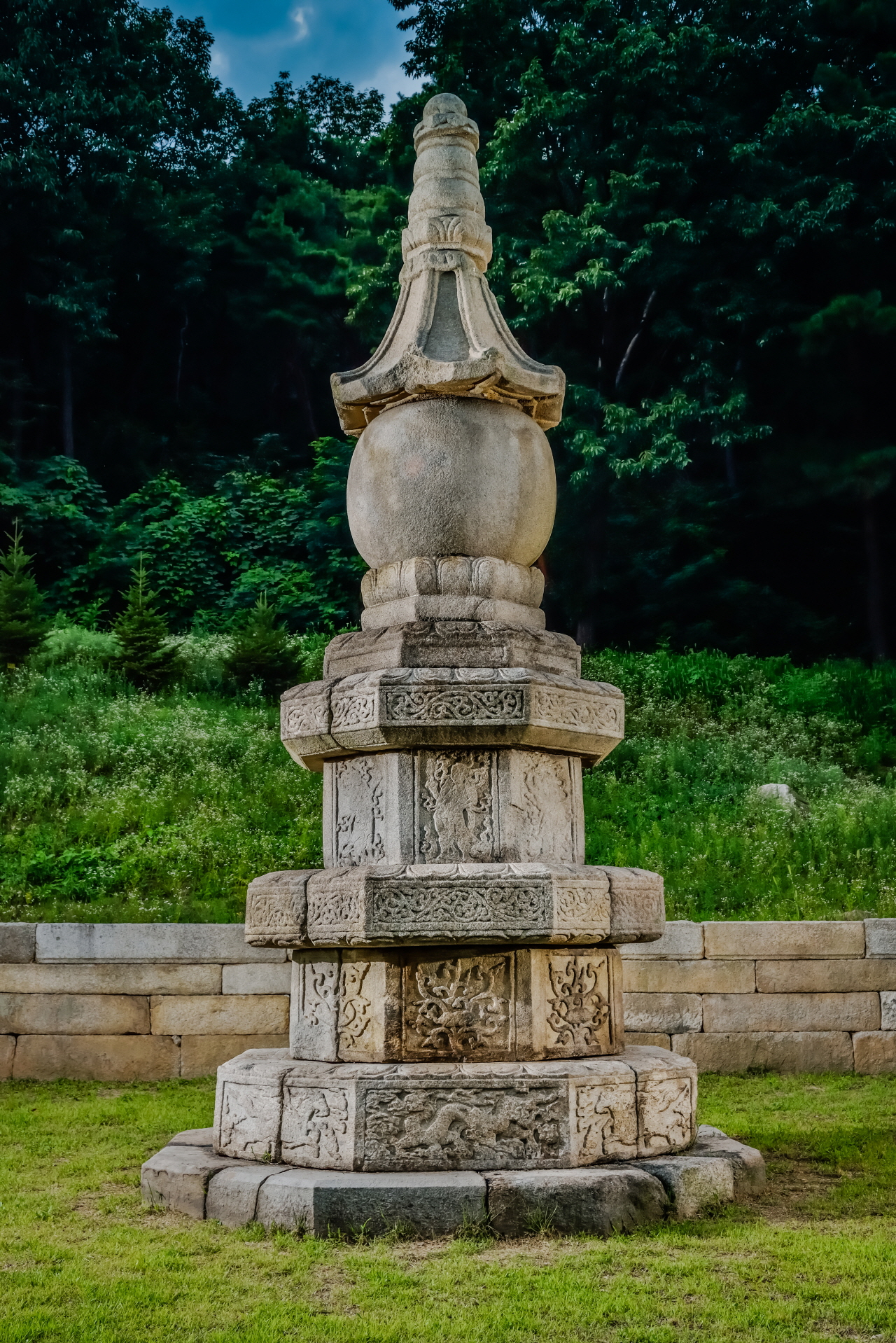 양주 회암사지 사리탑