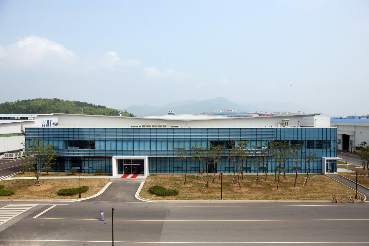 한국항공우주산업(이하 KAI)의 A350 스마트 공장 전경. [KAI 제공]