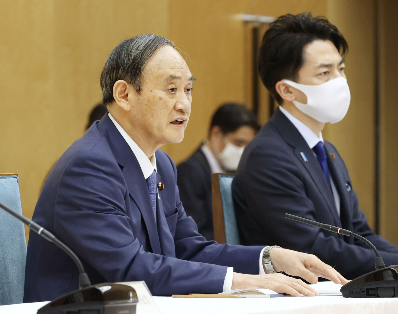 스가 요시히데(菅義偉) 일본 총리. [AP]