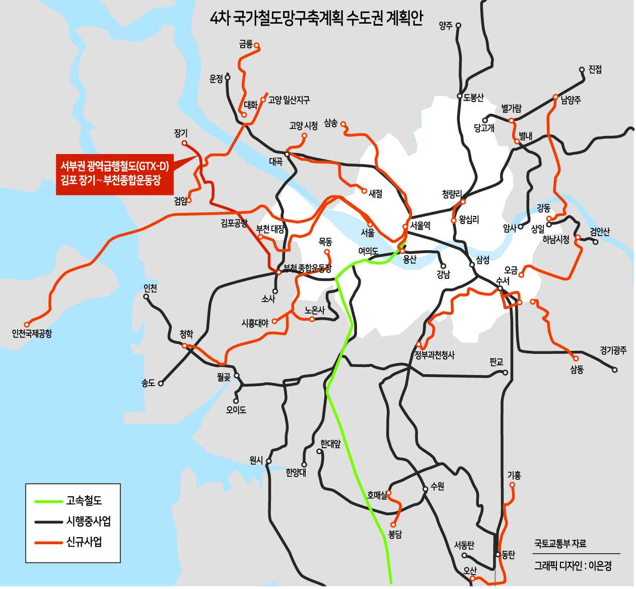 지난 22일 ‘GTX-D’ 노선이 김포 장기동에서 부천종합운동장까지로 결정됐다. 서울로 나가는 김포시민은 다시 서울지하철로 환승해야 할 것으로 보인다. [헤럴드경제DB]