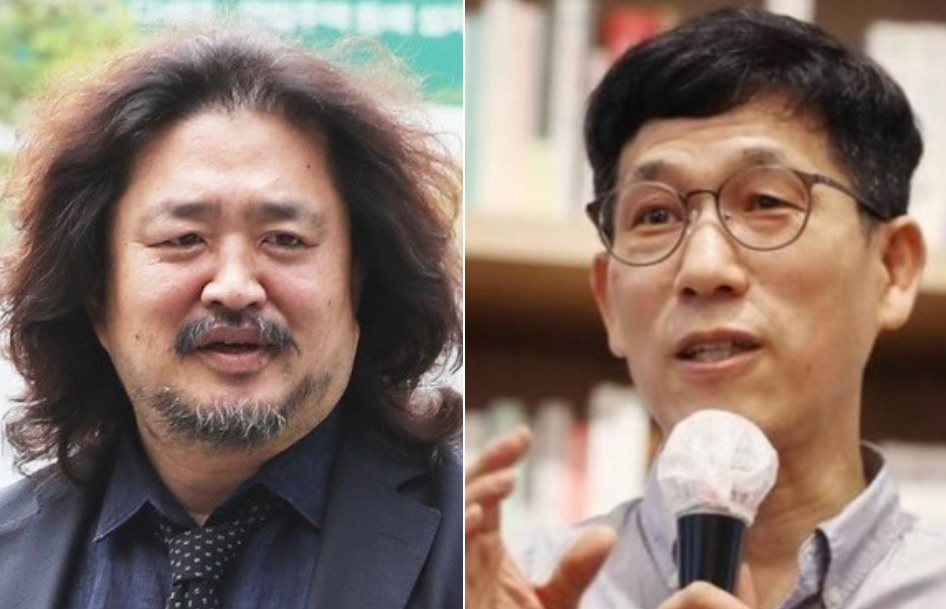 방송인 김어준 씨와 진중권 전 동양대 교수 [연합]