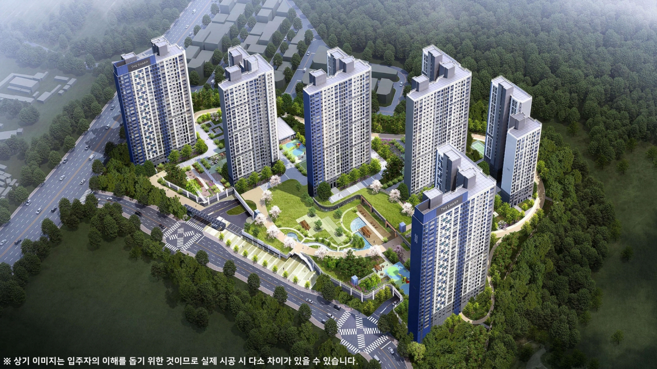 ‘더샵 오산엘리포레’ 조감도