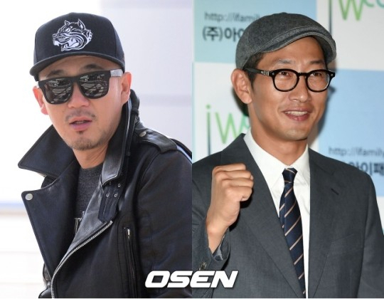 그룹 DJ DOC 멤버 이하늘과 김창열. [OSEN]