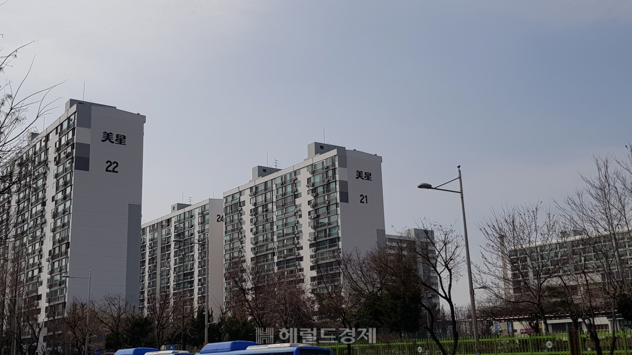 강남구 압구정 미성아파트 전경.[헤럴드경제DB]