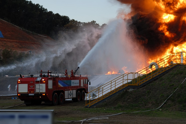 [화재진화현장]