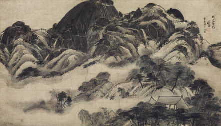 겸재 정선의 인왕제색도. 조선시대 진경산수의 백미로 꼽힌다. [삼성그룹 제공]