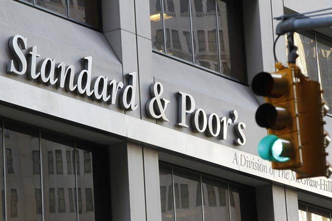 A view shows the Standard & Poor's building in New York's financial district, in this photo taken on Feb. 5, 2013. (Reuters)