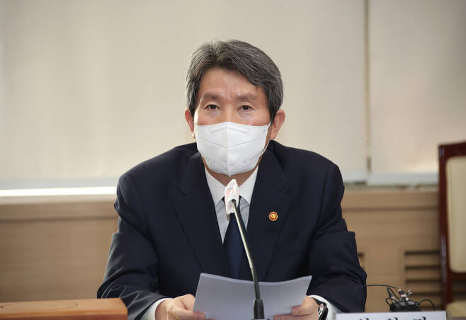이인영 통일부 장관[연합]