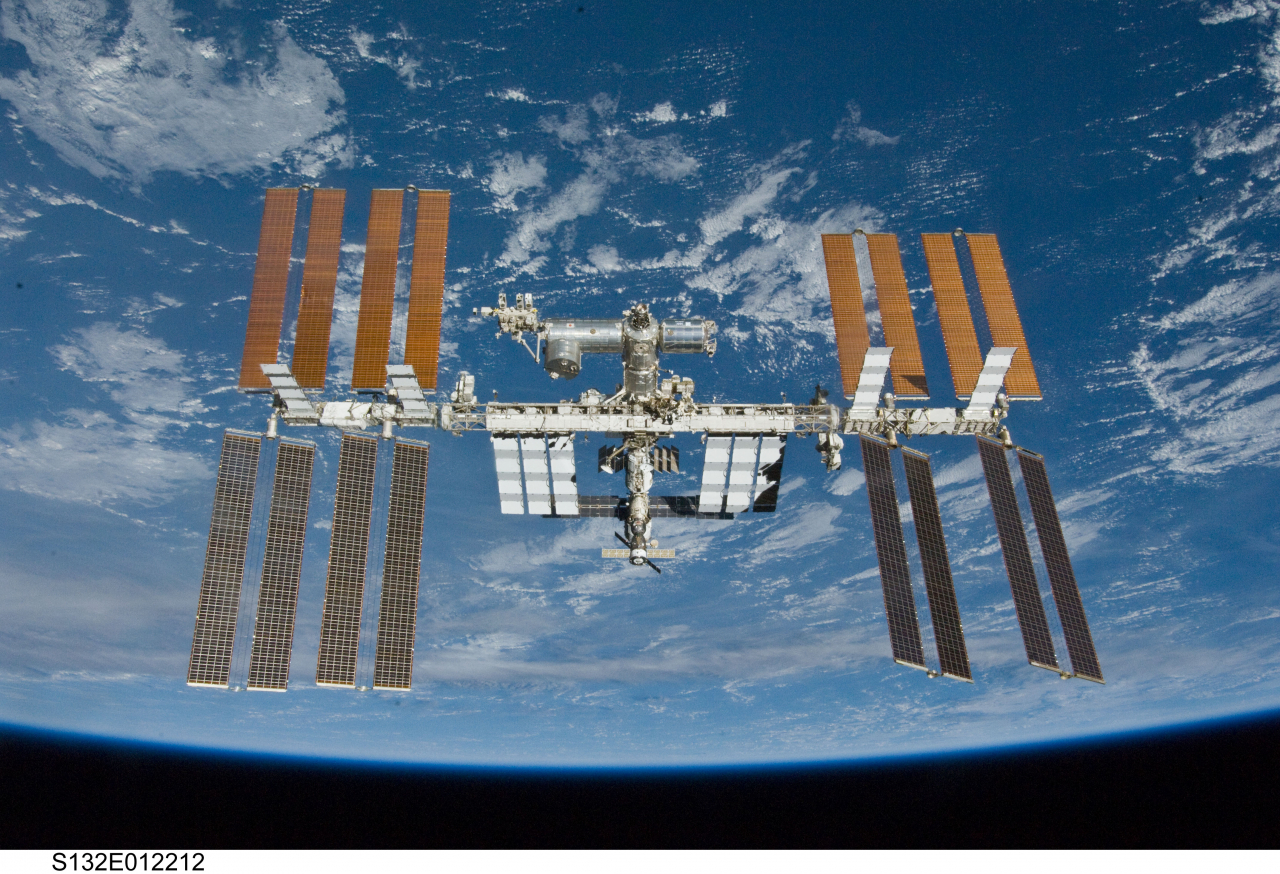 국제우주정거장(ISS)의 모습. [NASA]