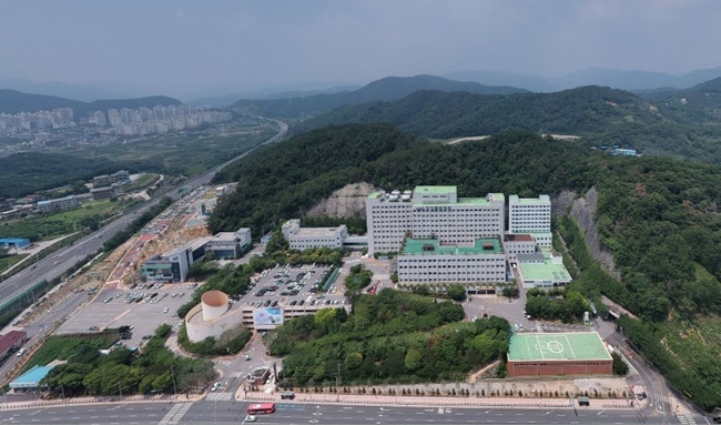전남 순천 성가롤로병원 전경.