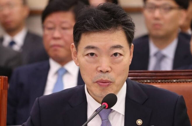 문재인 정부 마지막 검찰 총장에 지명된 김오수 전 법무 차관 [연합]