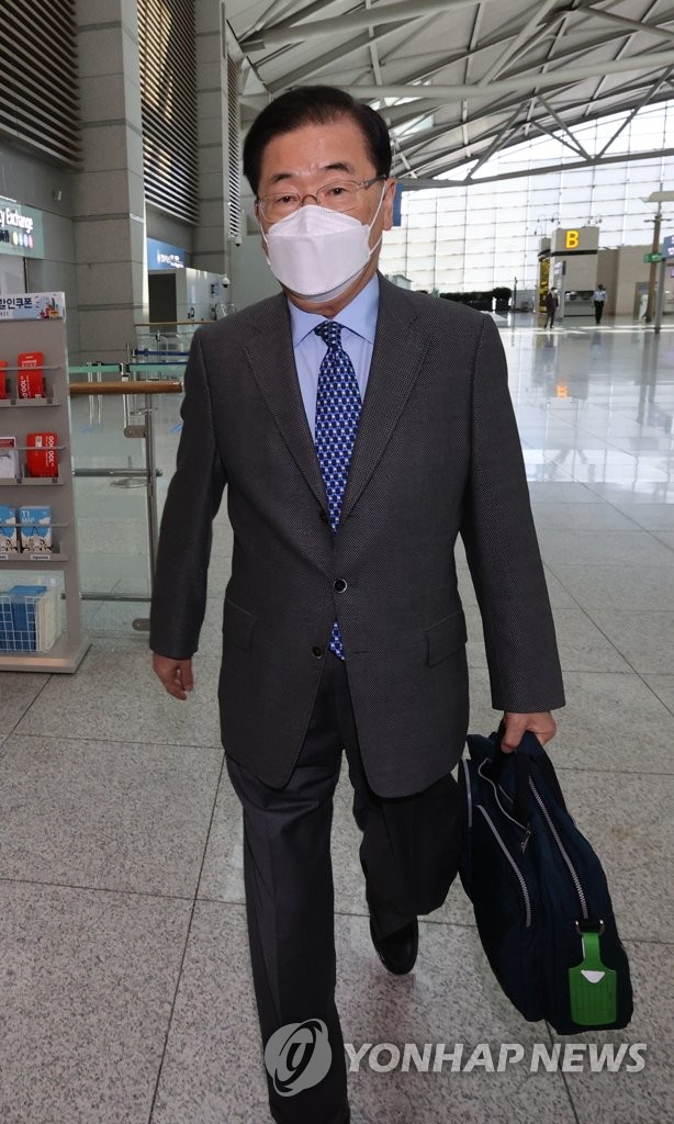 정의용 외교부 장관[연합]