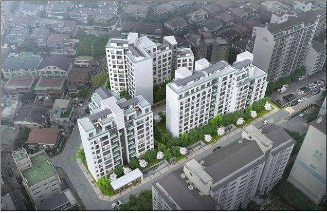 강남구 삼성동 98번지 일원 가로주택 사업시행계획 조감도