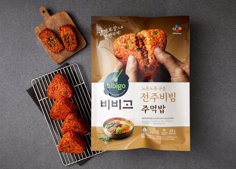 CJ제일제당이 6일 출시한 신제품 '전주비빔 주먹밥' [CJ제일제당 제공]