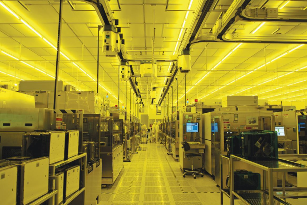 대만 TSMC 반도체 생산라인의 모습. [TSMC 홈페이지]