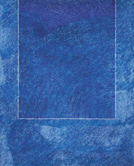 위쪽부터 나혜석의 화녕전작약(1930년대, 33x23.5cm), 이중섭의 흰소(1953~54, 30.7x41.6cm), 이중섭의 바닷가의 추억-피난민과 첫눈(1950년대, 32.3x49.5cm), 김환기의 산울림(19-II-73#307, 1973, 264x213cm). [국립현대미술관 제공]