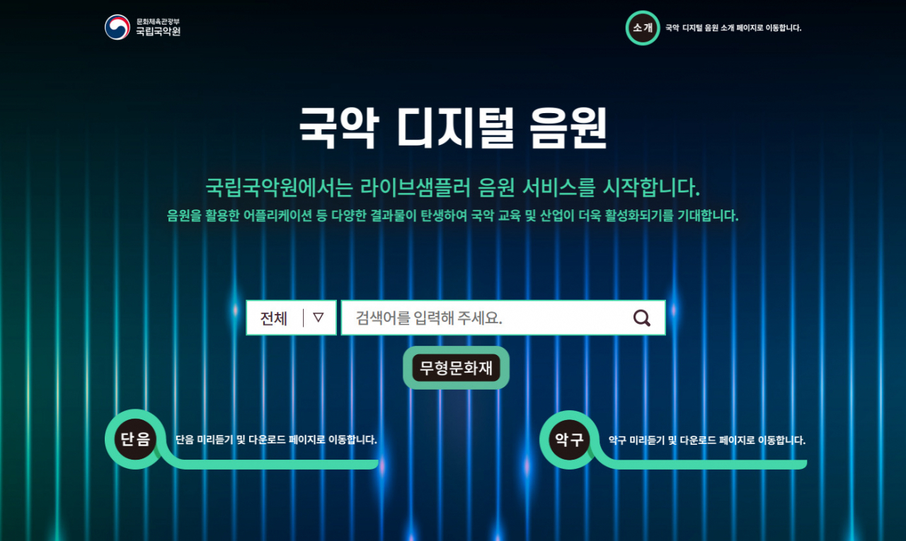 국립국악원 제공]