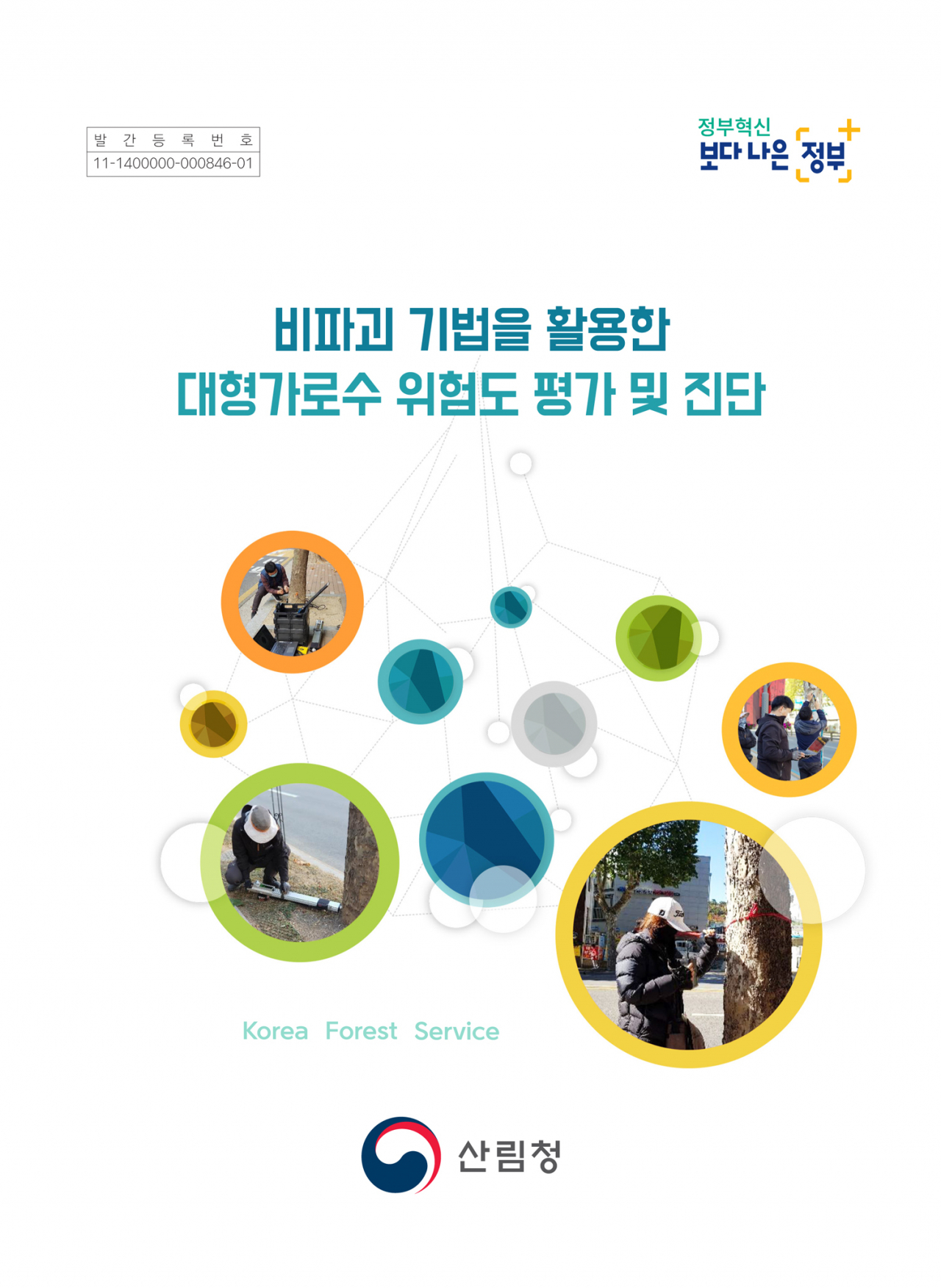 비파괴 기법을 활용한 대형가로수 위험도 평가 및 진단 용역 보고서 표지