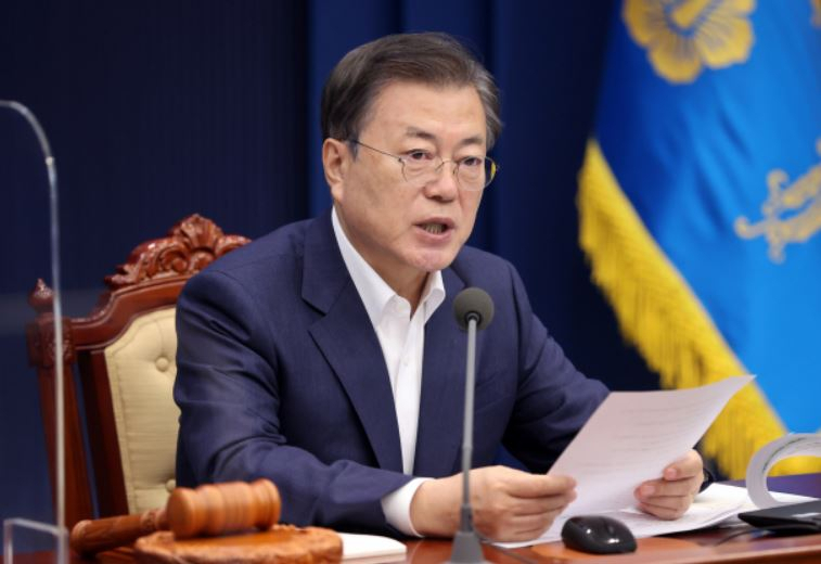 문재인 대통령. [연합]