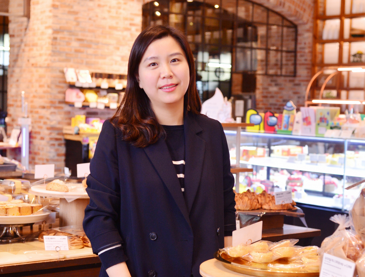 임지혜 팀장은 “코로나19 의 장기화로 비만 문제가 대두되고 집밥 횟수가 증가하면서 건강한 빵으로 한 끼 식사를 대신하는 경우가 늘어났다”고 했다. [박현구 기자/phko@heraldcorp.com]