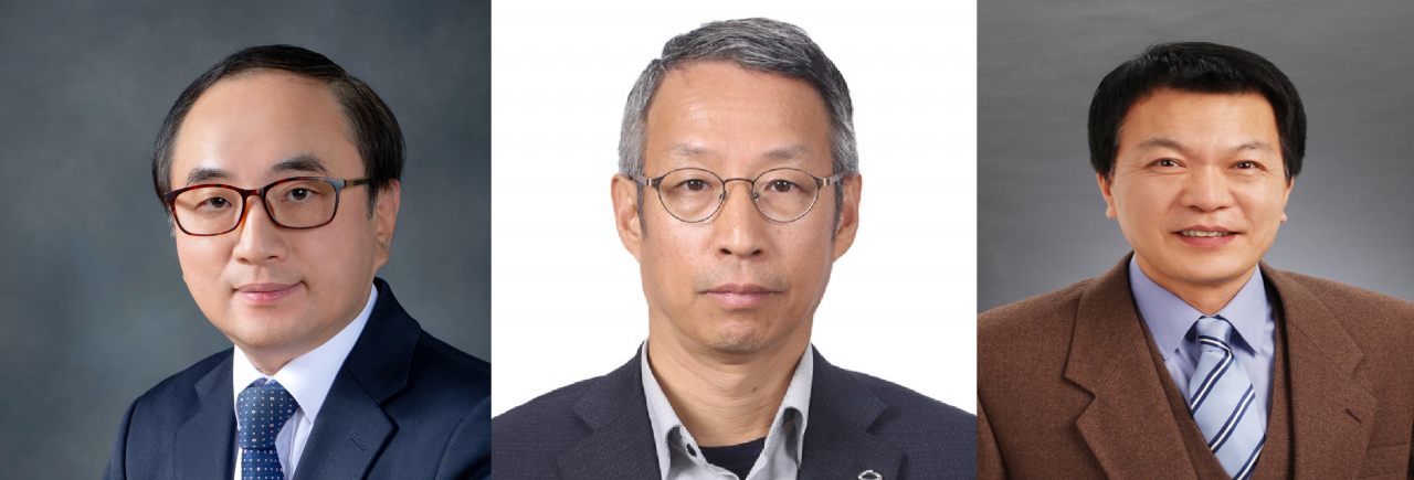 사진 왼쪽부터 대외커뮤니케이션담당 박정호 디렉터, 차량개발담당 김정우 디렉터, 생산관리담당 홍영진 디렉터 [르노삼성차 제공]