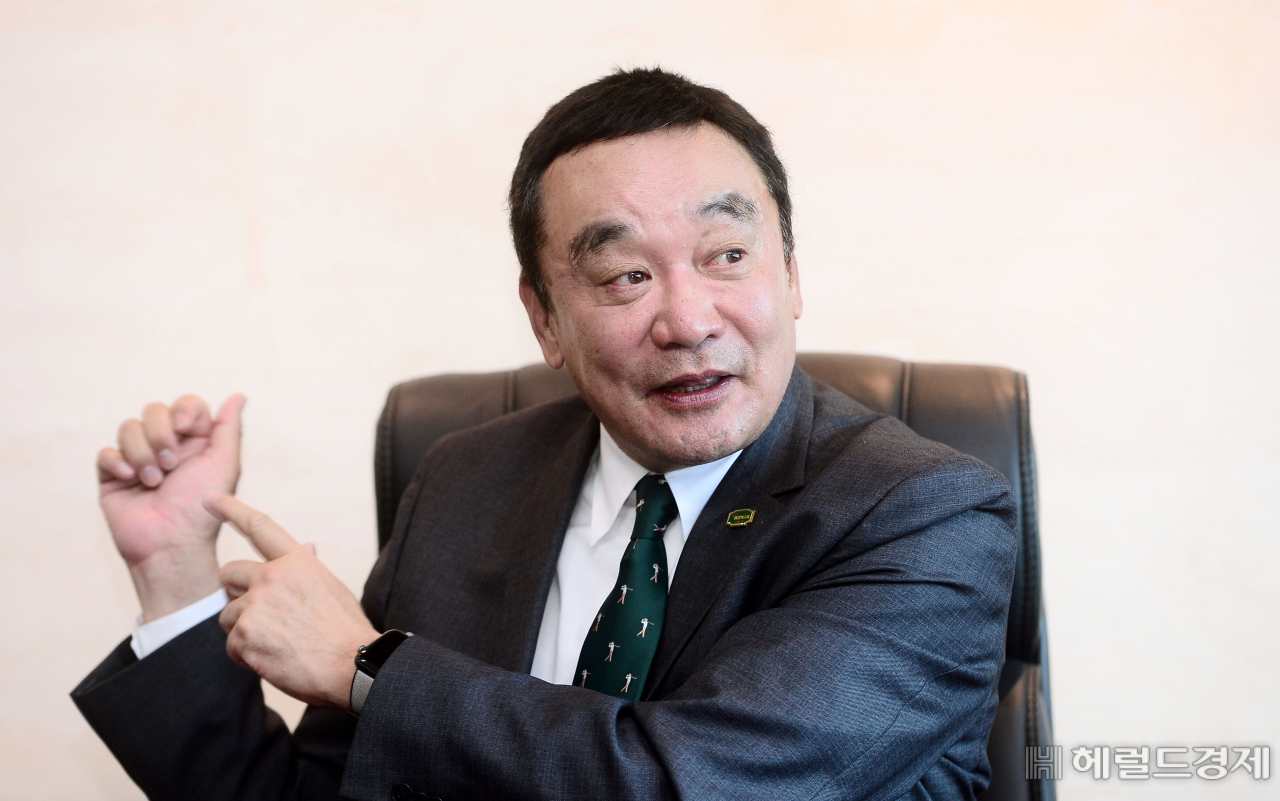 구자철 KPGA 회장 사진=이상섭 기자
