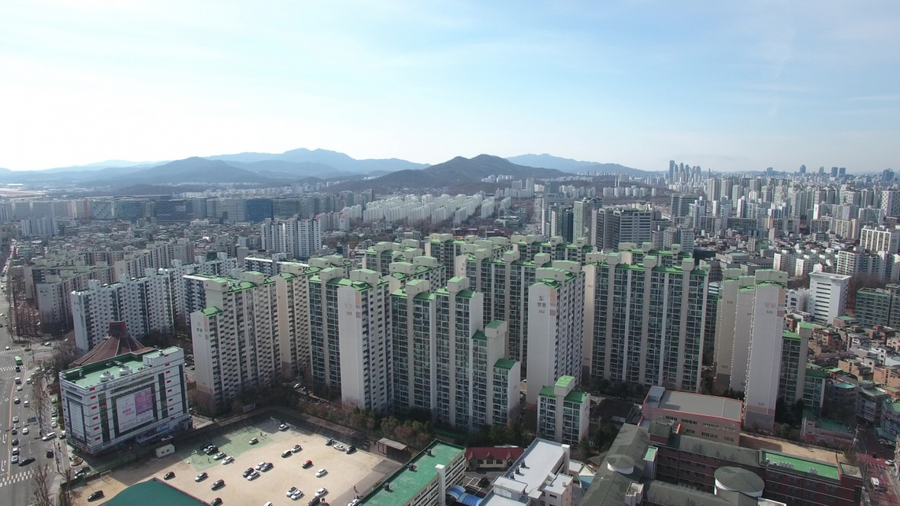 가락 쌍용1차 아파트 전경. [쌍용건설]