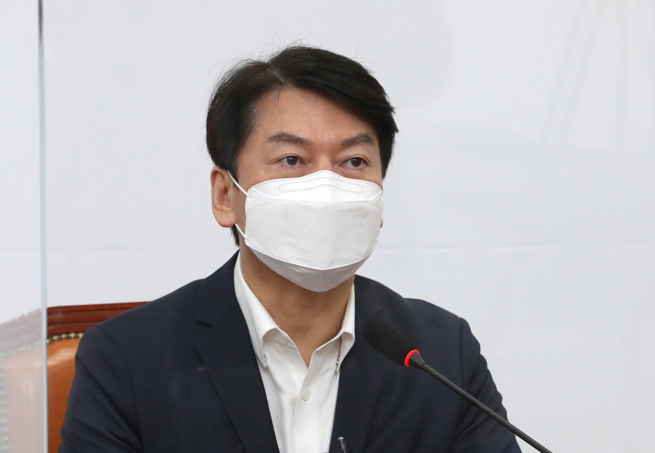국민의당 안철수 대표. [연합]