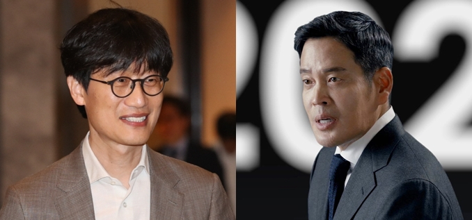 네이버와 신세계는 컨소시엄을 구성해 이베이코리아를 인수하는 방안을 검토 중인 것으로 알려졌다. 이해진 네이버 글로벌투자책임자(GIO)(왼쪽)와 정용진 신세계그룹 부회장.[연합]