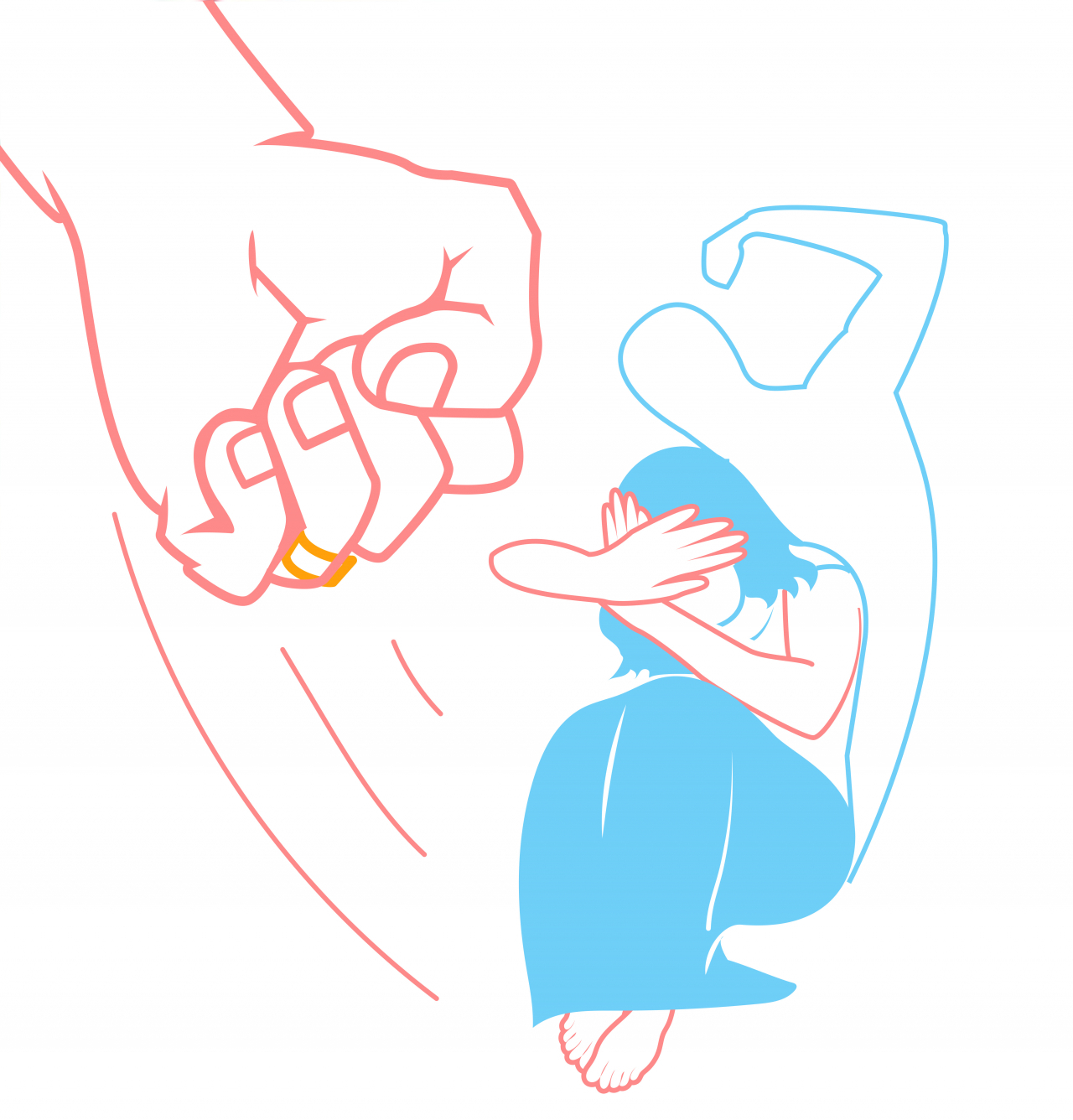 가정 폭력 관련 이미지. [123rf]