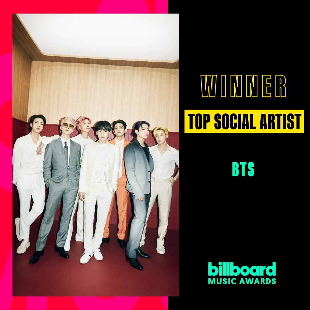 [빌보드 뮤직 어워드(Billboard Music Awards) SNS]