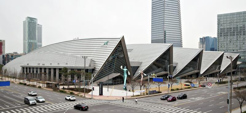 인천경제자유구역 송도컨벤시아 전경