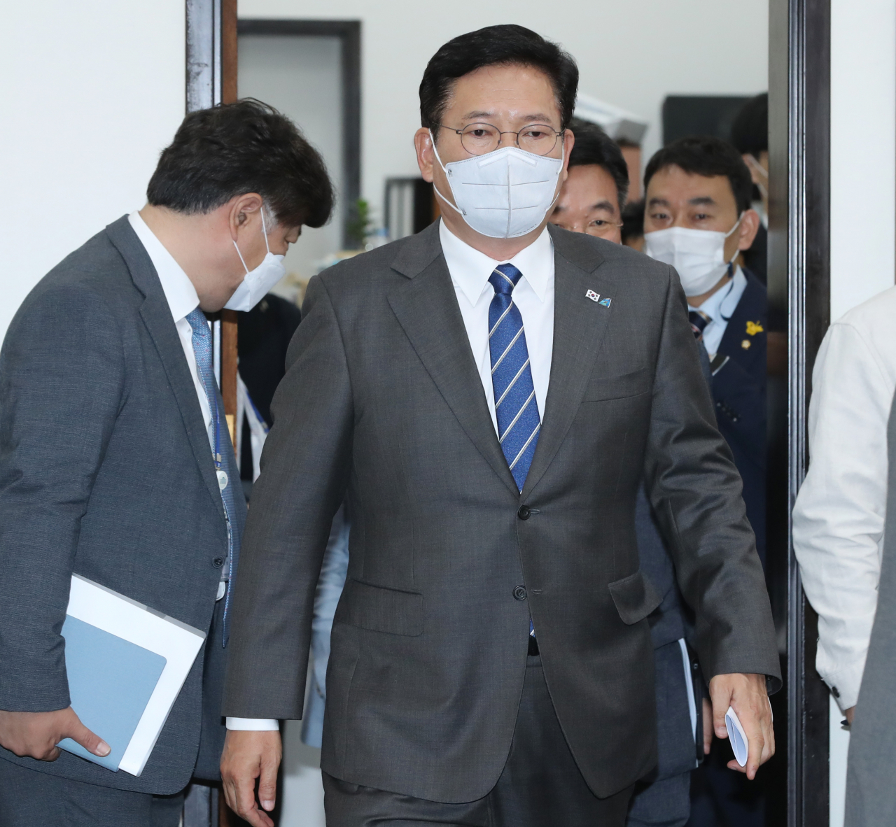 송영길 더불어민주당 대표. 이상섭 기자