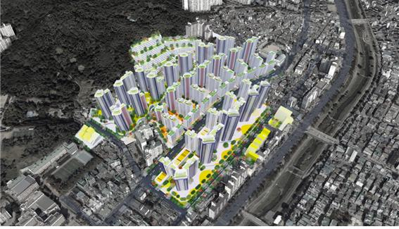 증산4구역 조감도 [한국토지주택공사(LH) 제공]