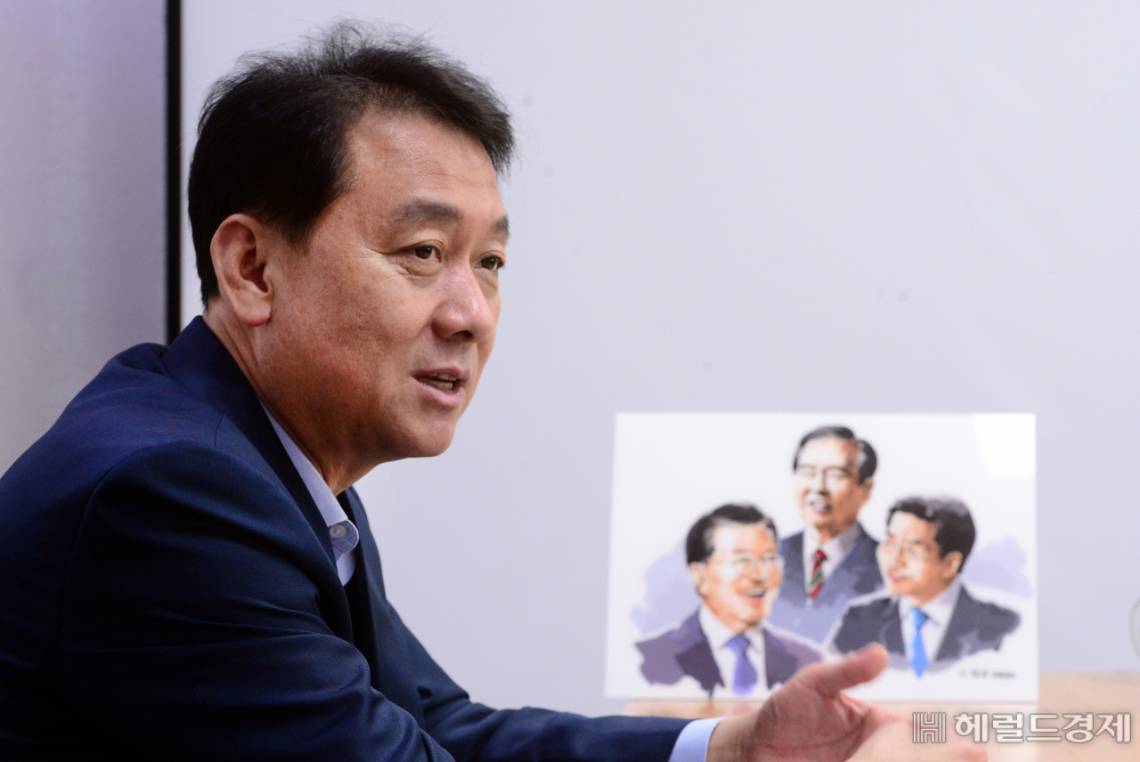 이광재 더불어민주당 의원 [사진=이상섭 기자/babtong@heraldcorp.com]