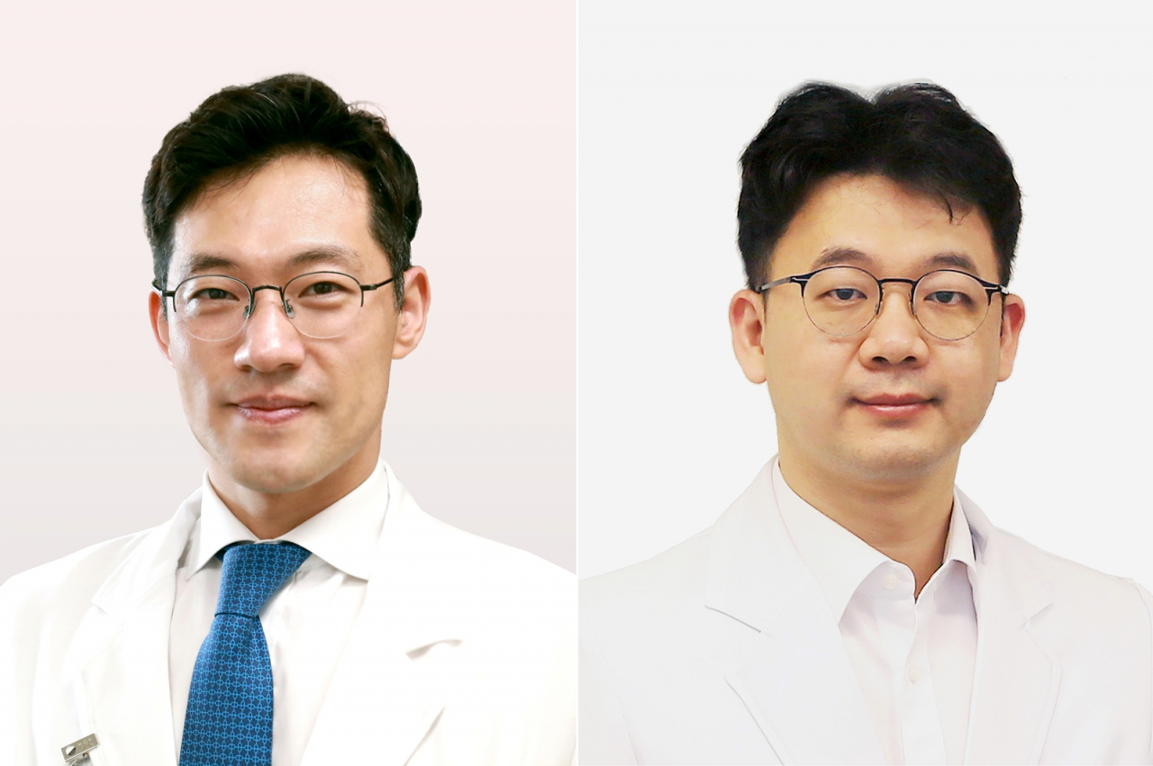 분당서울대병원 순환기내과 강시혁 교수(좌), 창원경상대병원 순환기내과 조상영 교수(우)
