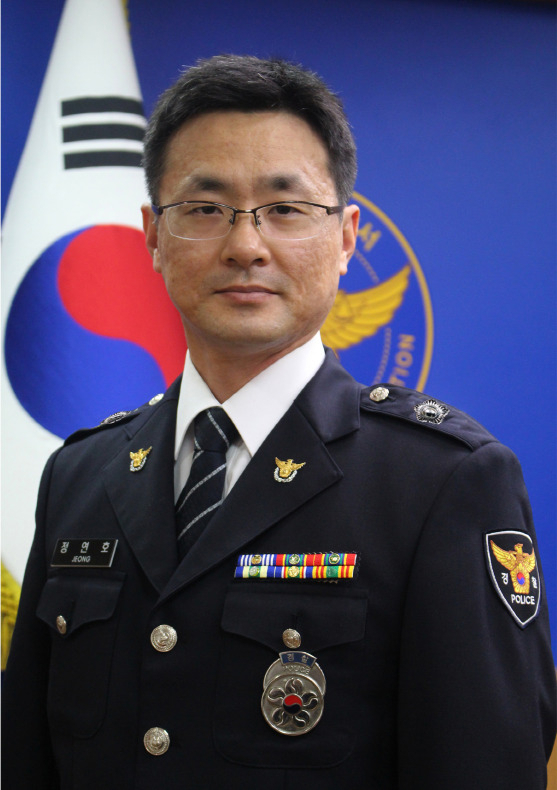 ‘올해의 경찰영웅’으로 선정된 정연호 경위. [경찰청 제공]