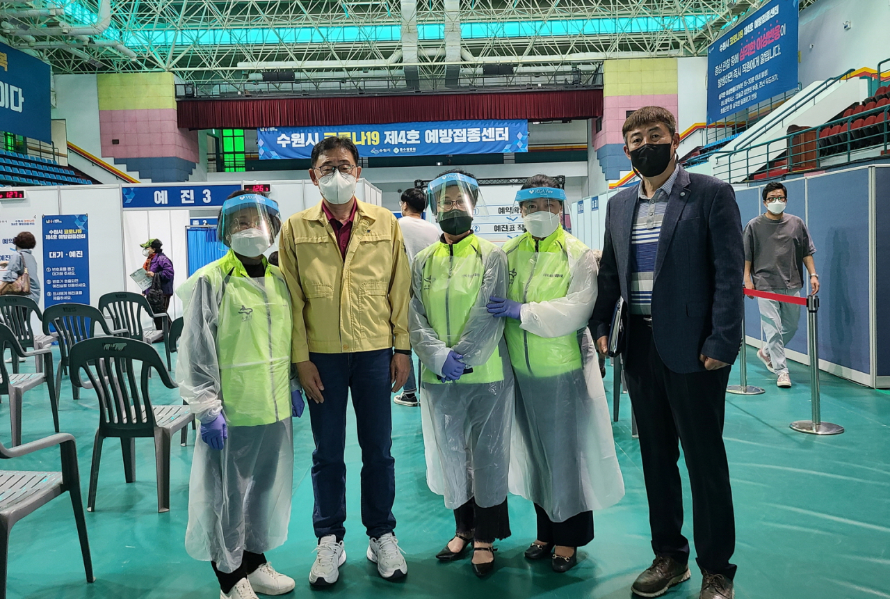 수원시 4개여성단체 봉사