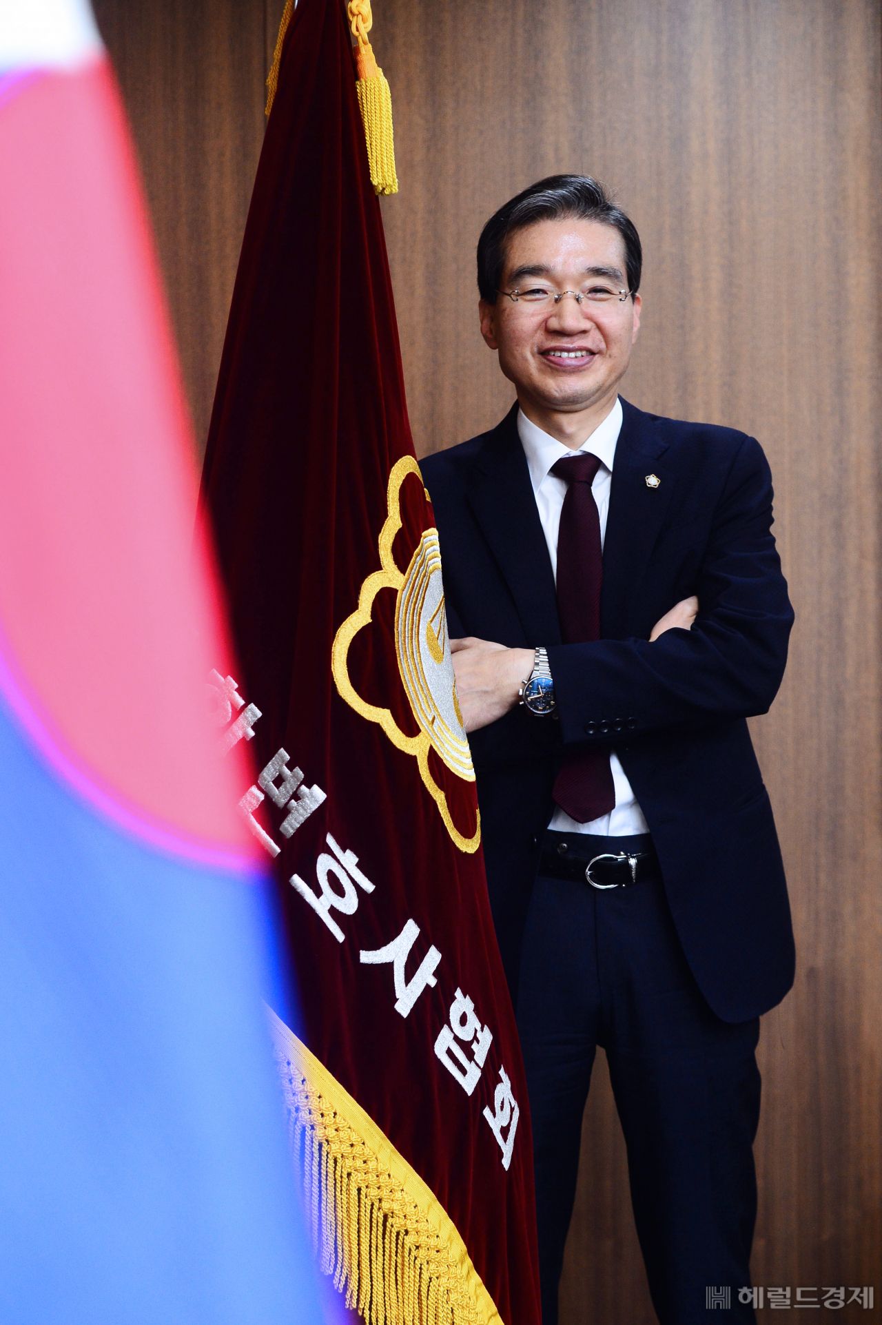 이 협회장은 변호사 단체장으로서 ‘침묵하지 않는 협회장이 되겠다’고 한다. [박해묵 기자]