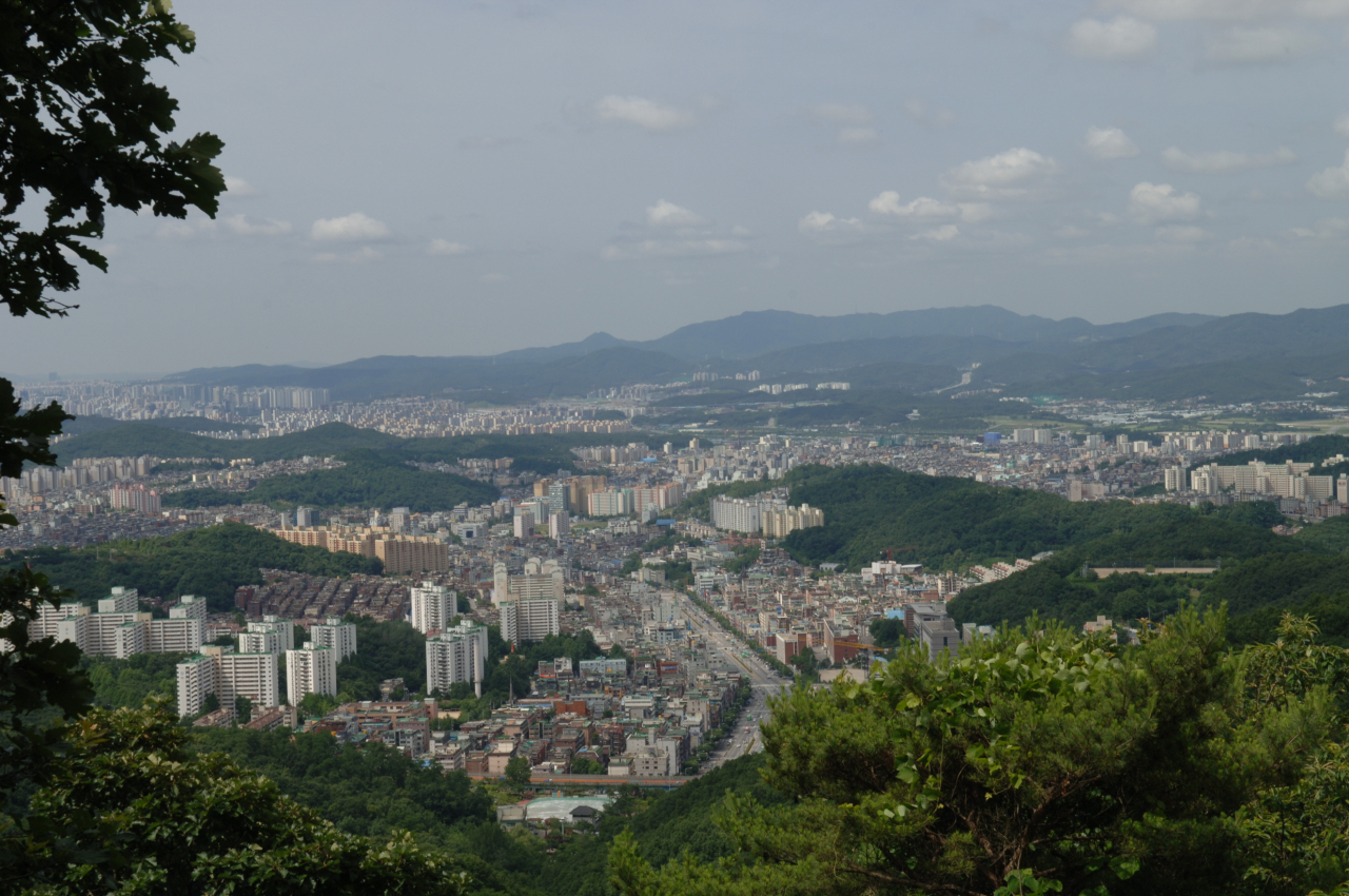 성남시가지[성남시 제공]