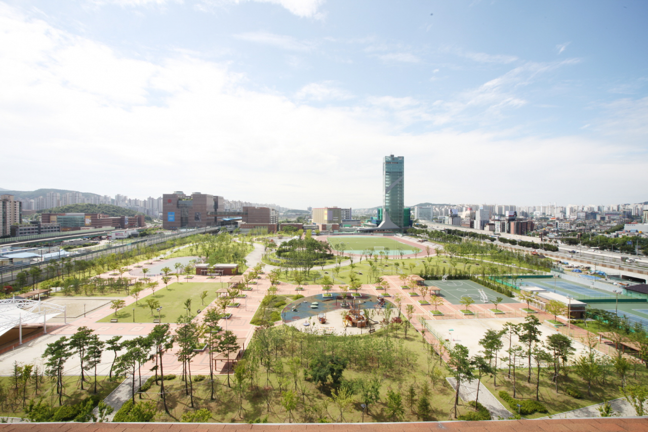 용인 수지 레스피아 전경[제공=삼성엔지니어링]